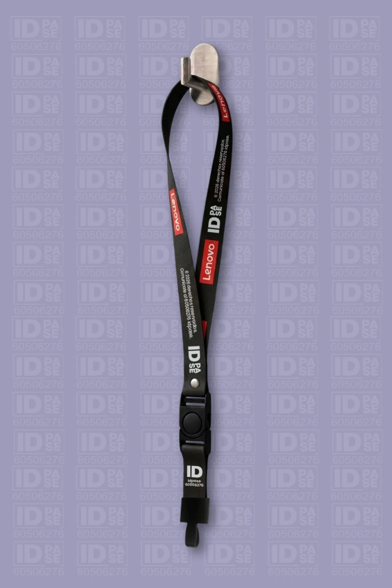 Lanyard para Cuello de 2 Partes con Broche Tip-Top